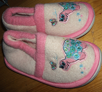 Pantufas Criana - ver detalhe