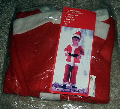 Fato Pai Natal Crian�a - ver detalhe