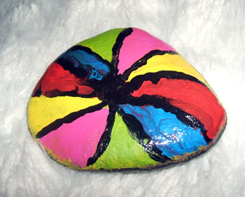 Pedra pintada