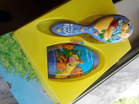 Escova+Shampoo Winnie the Pooh - ver detalhe