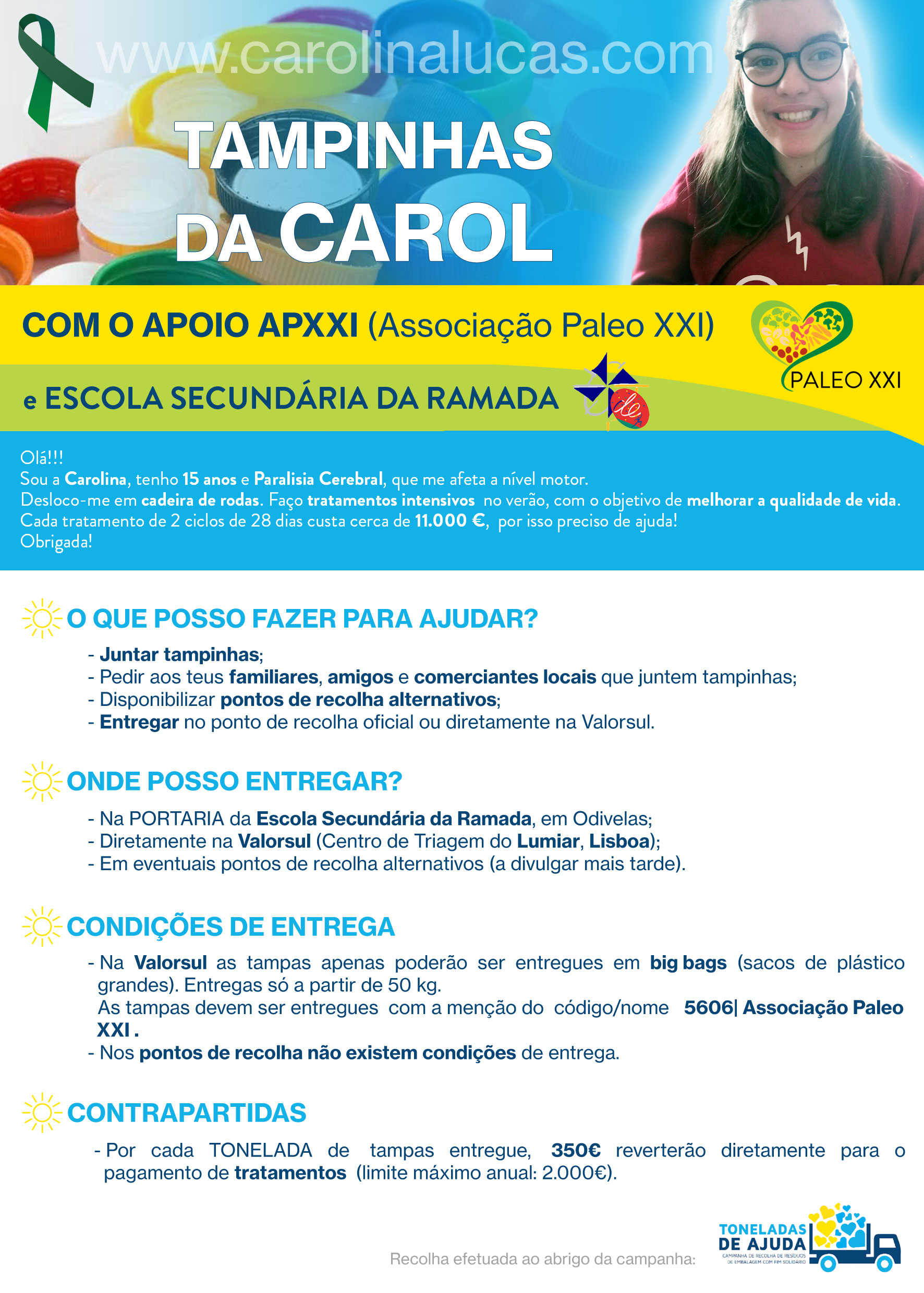 Tampinhas da Carol